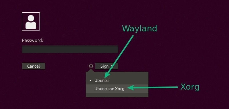 Ubuntu как включить wayland